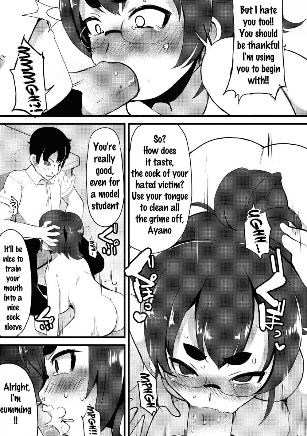 Hentai Manga Comic-A Large Breasted Honor Student Makes The Big Change to Perverted Masochist-Chapter 5-10